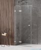 New Trendy Avexa kabina prostokątna 90x80x200 cm przejrzyste lewa EXK-1469